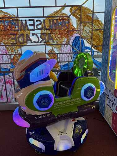 Spaceship coin operated arcade - spaceship, coin-operated