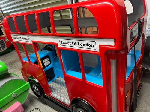 London bus kiddie ride - london,