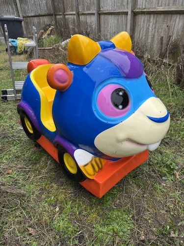 Coin operated kiddie - coin,