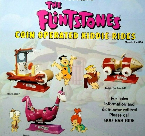 The flintstones kiddie rides - the,