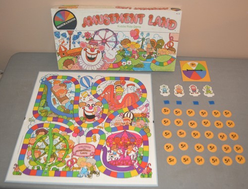 Vintage amusement land kiddie - land,