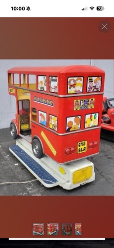 Red double decker bus - double,